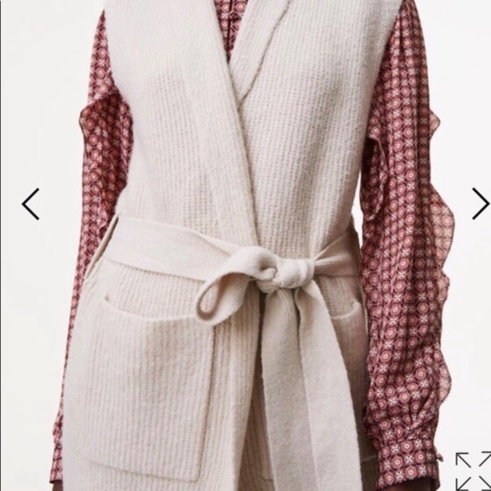 LOFT Sleeveless Coatigan